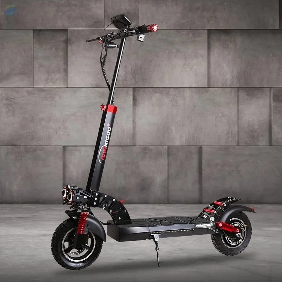 Electric Scooter With Long Range Battery