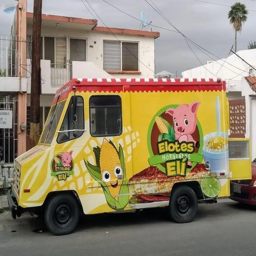 Stainless Steel Mobile Food Trucks (Trailer)
