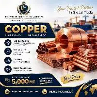 Copper (Powder, Concentrate, Wire, Cathodes)