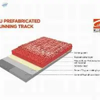 PU Prefabricated Running Track
