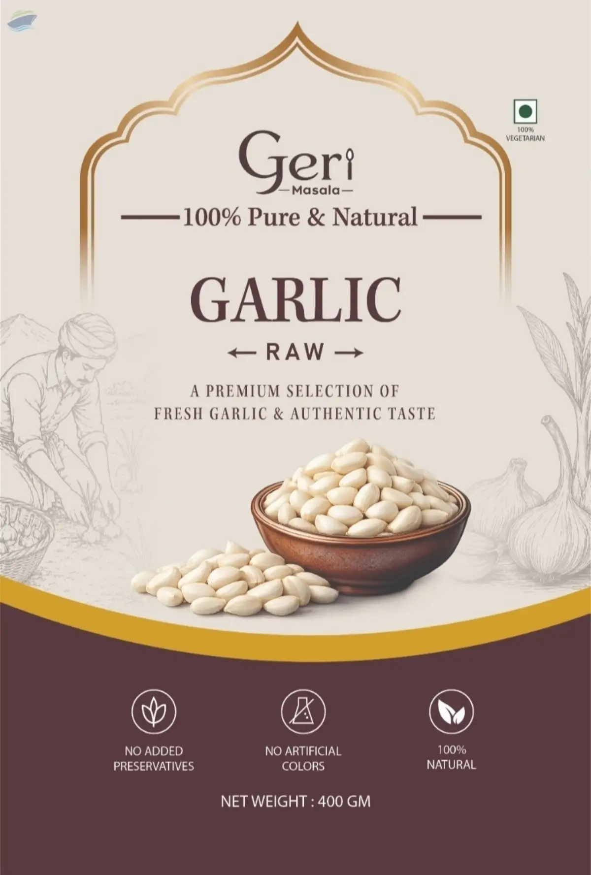 Premium Natural Raw Garlic Seeds