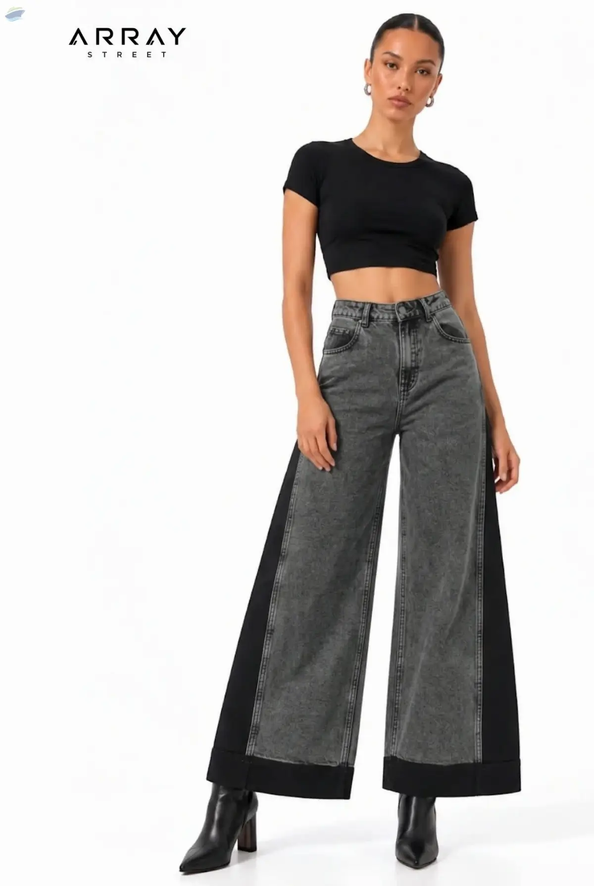 Boss Lady Wide Flared Jeans