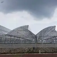 Serrated Plastic Greenhouse