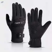 Rotatable Buckle Winter Gloves
