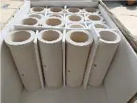 Refractory Tube for Molten Glass Feeder