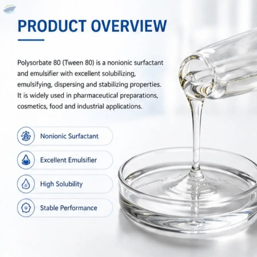 Grade Polysorbate 80 (Tween 80)