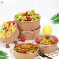 Round Salad Container