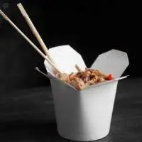 White Noodle Box