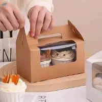 Kraft Muffin Box