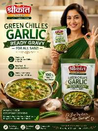 Green Chillies Garlic Ready Gravy
