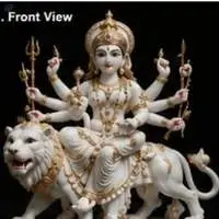 Makrana Marble Maa Durga Statue