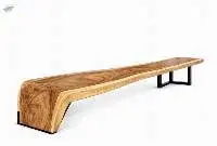 Suar Wood Live-Edge Dining Table