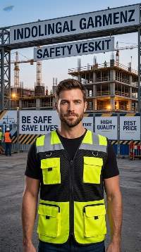High Visibility Industrial Safety Jacket