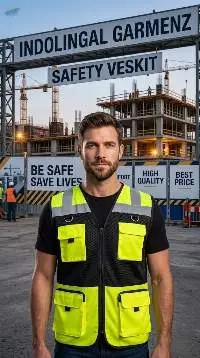 High Visibility Industrial Safety Jacket