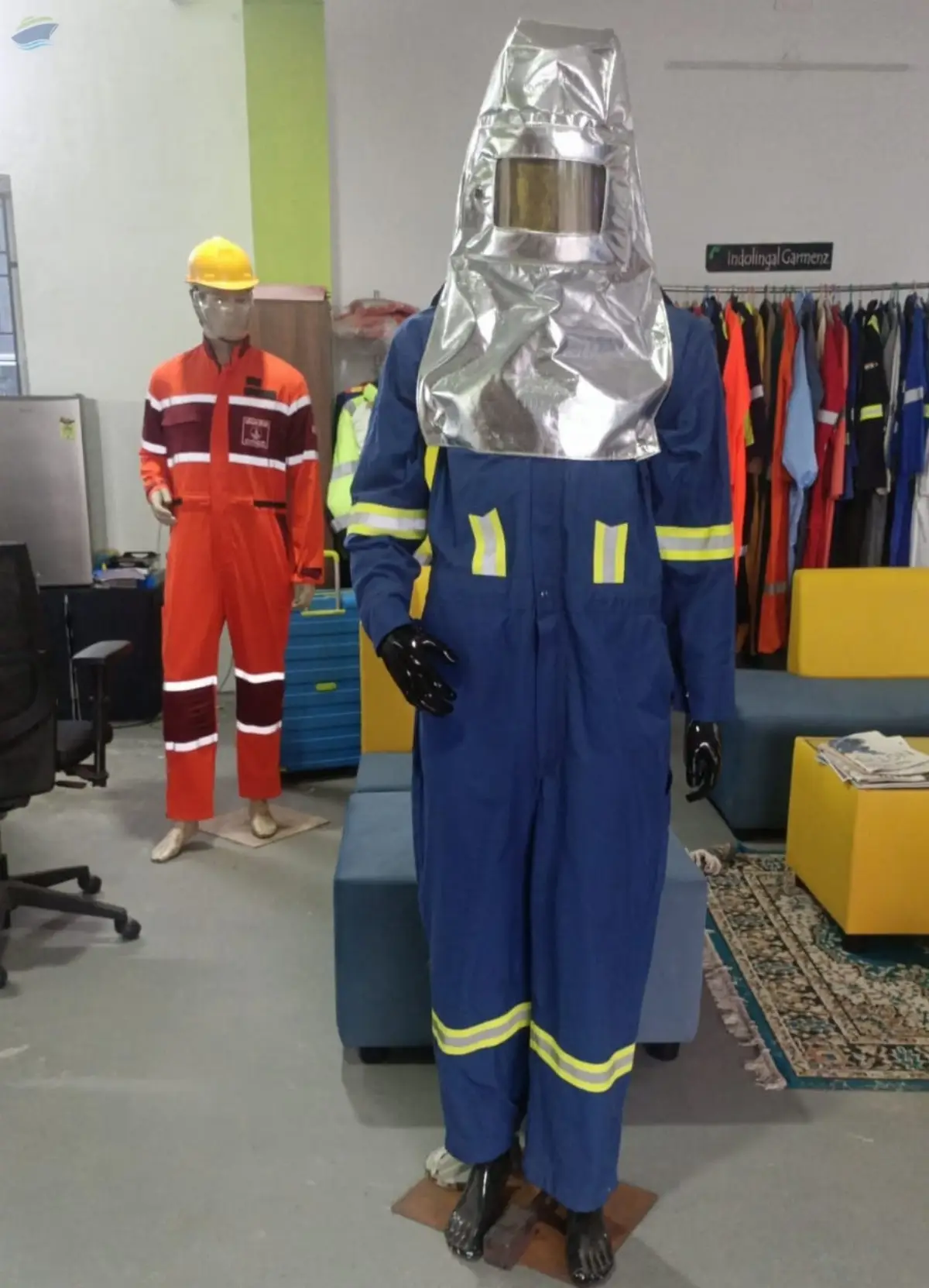Industrial Flame Resistant Protective Coverall