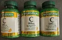 Nature's Bounty Pure Vitamin C 500 mg pack of 3