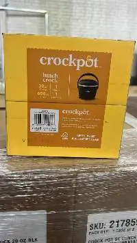 Crockpot Lunch Crock Food Warmer