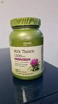 GNC Herbal Plus Milk Thistle 