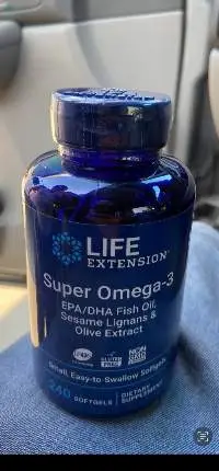 Life Extension Super Omega-3 Fish Oil Softgels