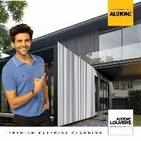 Alstone AL-1001 Pure White Louvers Panels