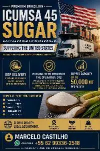 Food Grade Export Quality Sugar IC 45