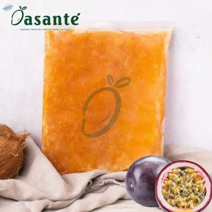 IQF Frozen Passion Fruit Puree Vietnam