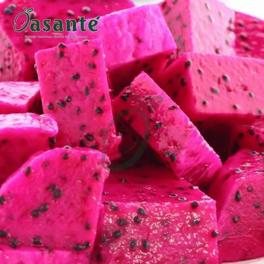 IQF Frozen Red Dragon Fruit Vietnam