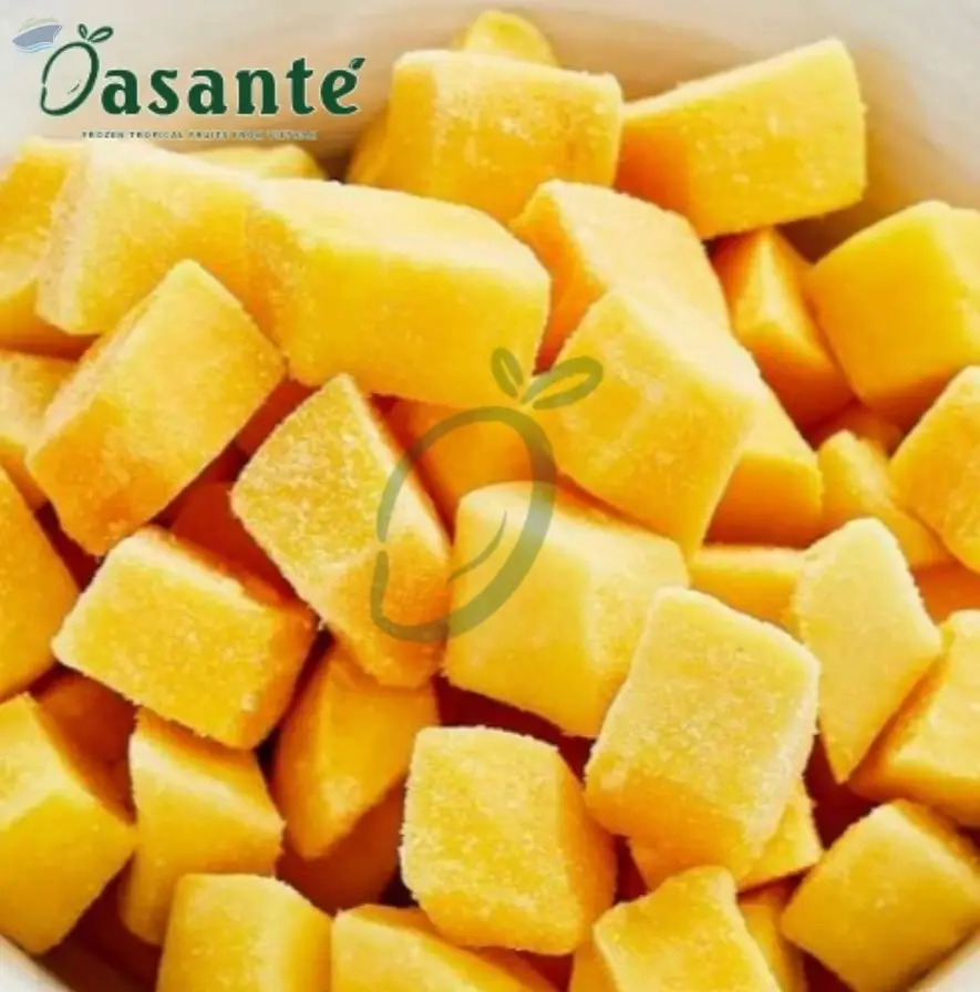 Premium IQF Frozen Mango Cubes Vietnam