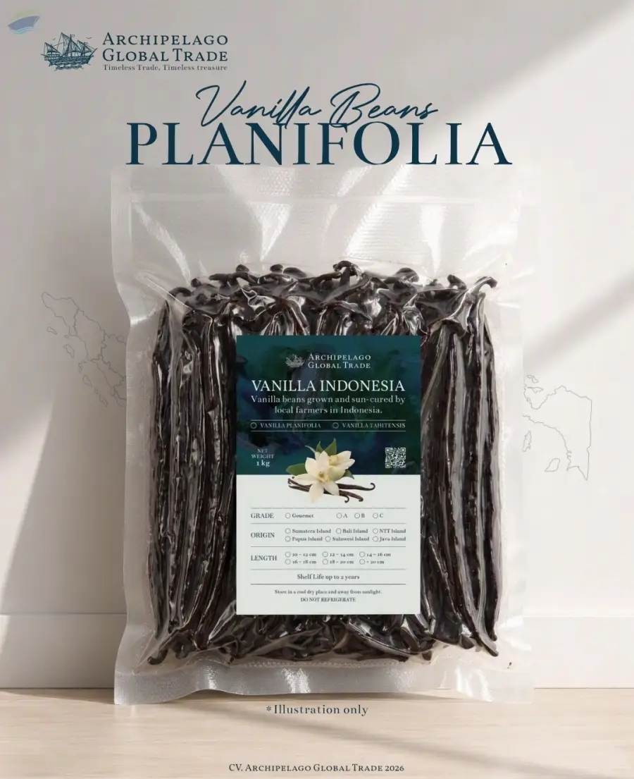 Vanilla Planifolia Bali Island Export