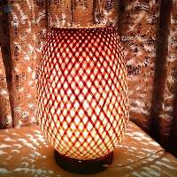 Handmade Bamboo Table Lamp