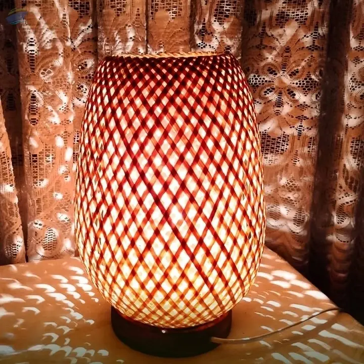 Handmade Bamboo Table Lamp