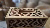 Handmade Bamboo Tissue Box