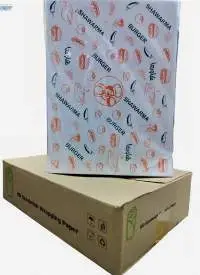 High Quality Printed Burger Papers