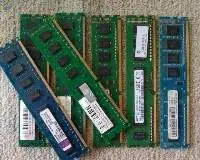 DDR3, DDR4, DDR5, DIMM Ram Memory