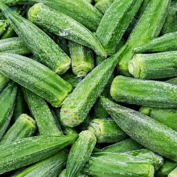 Premium High Quality Whole Frozen Okra