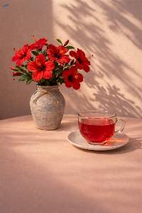 Hibiscus Green Tea