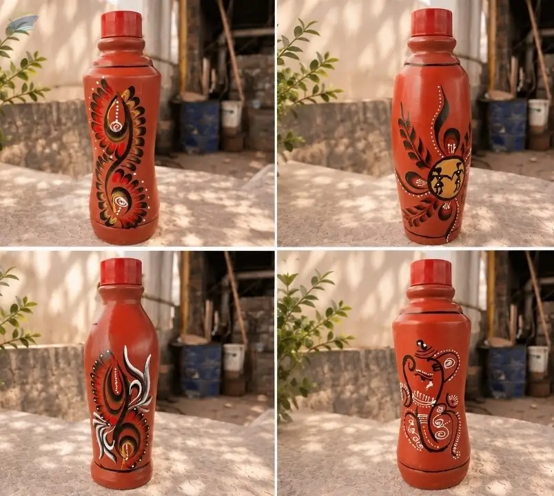 Clay Water Bottle