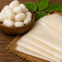 100% Natural, Biodegradable Silk Cocoon Sheets