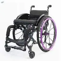 Foldable Steel Manual Wheelchair