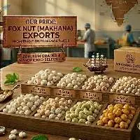 Premium Natural Makhana (Fox Nuts/Lotus Seeds)