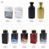 Luxury Empty Glass Perfume Bottle Set 
