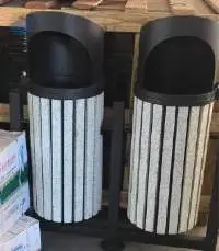Elegant And Premium Look Stone Trash Bin