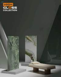 HighGloss Glazed Porcelain Tiles - Acle Blue