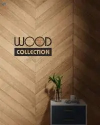Wood-Glazed Porcelain Tiles - Alpine Beige A