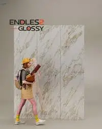 Endless Glossy Glazed Porcelain - Aleut Aqua