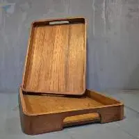 Wooden Tray - Teak Tray