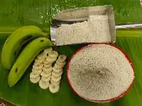 Raw Green Banana Powder