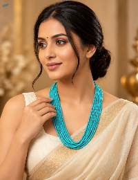 Chini Beads Multistrand Necklace Versatile Colle