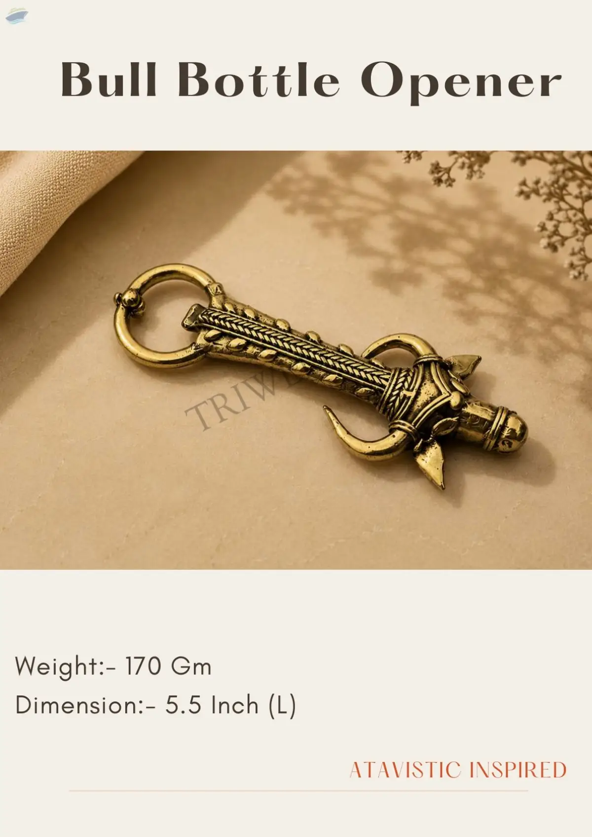 Brass Bottle Openers & Decorative Keychains