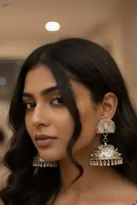 Silver Oxidized Silver Jhumka Earrings